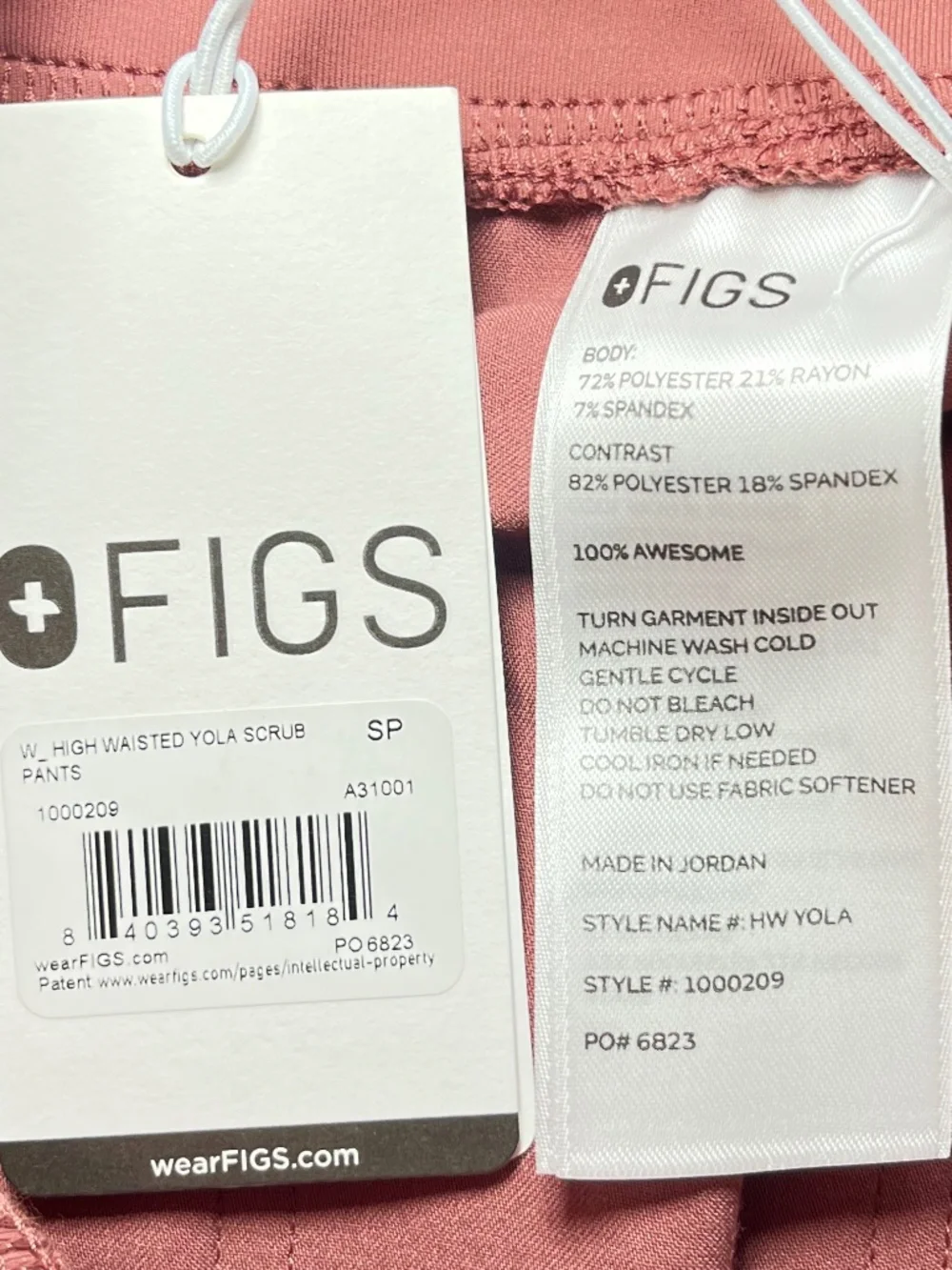 Figs high waisted